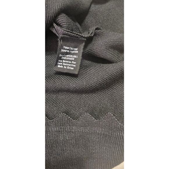 Perch sweater tank top with scalloped hem - Picture 3 of 5